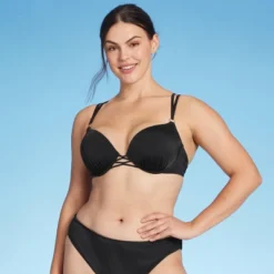 Women's Push-Up Double Strap Bikini Top - Shade & Shore™ -Shade & Shore GUEST f698c4b8 be22 4a24 a5d3 bf7616da2dc7
