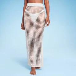 Women's Pull-On Crochet Cover Up Skirt - Shade & Shore™ Off-White 9 Women's Pull-On Crochet Cover Up Skirt - Shade & Shore™ Off-White -Shade & Shore GUEST f8b3db59 9a35 46c5 9c55 8918f83b6263