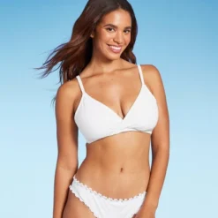 Women's Triangle Surplice Bralette Bikini Top - Shade & Shore™ 19 Women's Triangle Surplice Bralette Bikini Top - Shade & Shore™ -Shade & Shore GUEST fcc7f13d 4261 4f29 978e 1f5d8de85520