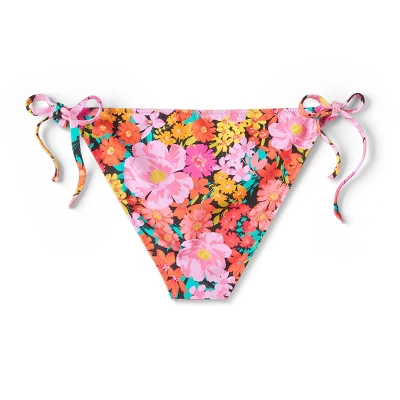 Women's Tunneled Side-Tie Cheeky Bikini Bottom - Shade & Shore™ 8 Women's Tunneled Side-Tie Cheeky Bikini Bottom - Shade & Shore™ - Image 6